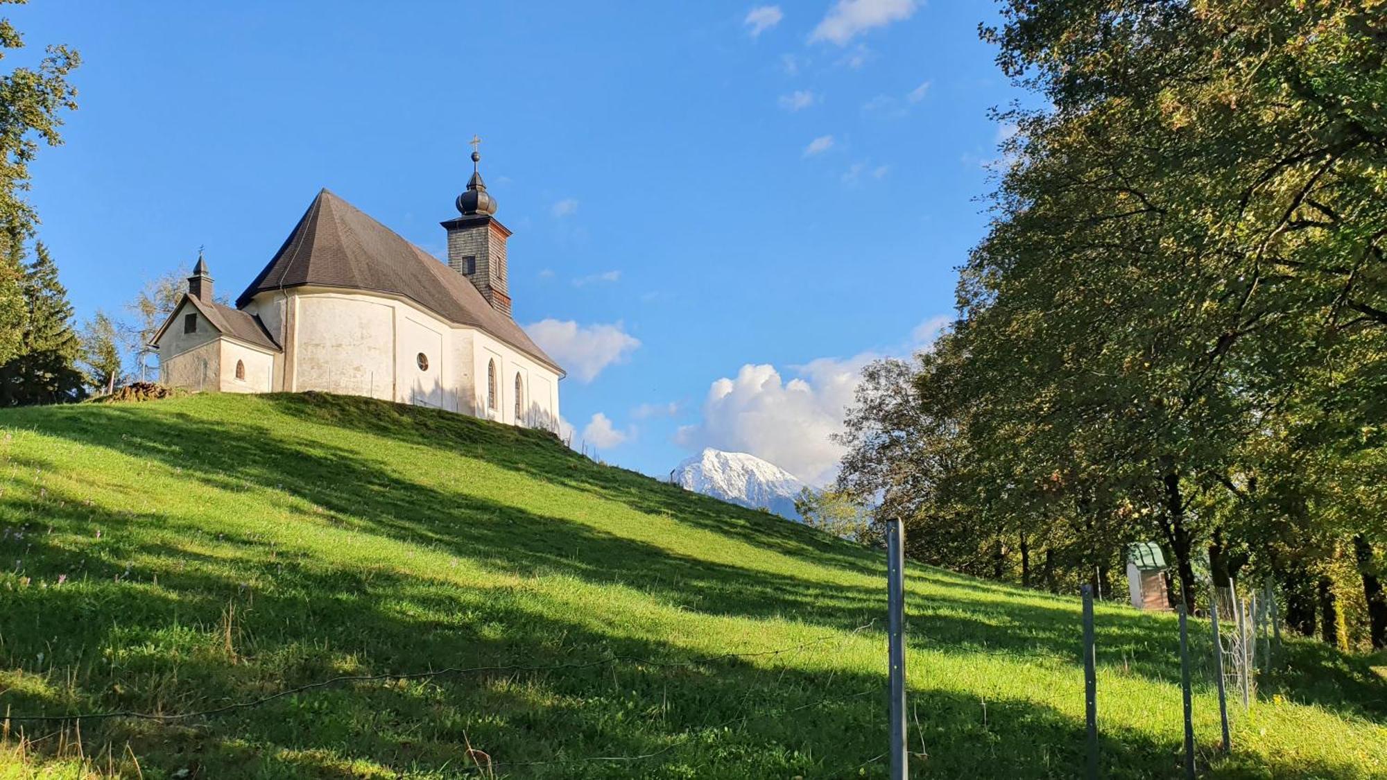 Ferienwohnung Blick ins Grüne Rossleithen Exterior foto